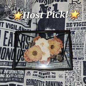🌟HP!🌟 Geometric Frame with Custom Floral Arrangement